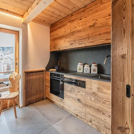 Casa Poligrafica 2, Panoramic Mountain And Town View Apartman Cortina dʼAmpezzo